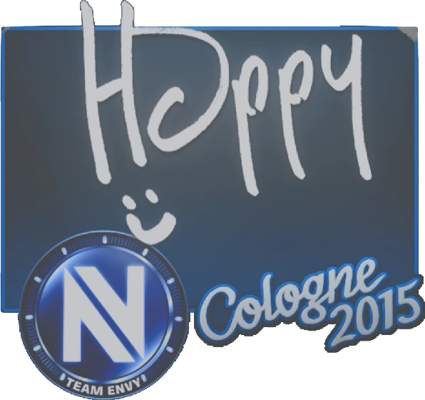 Sticker | Happy | Cologne 2015