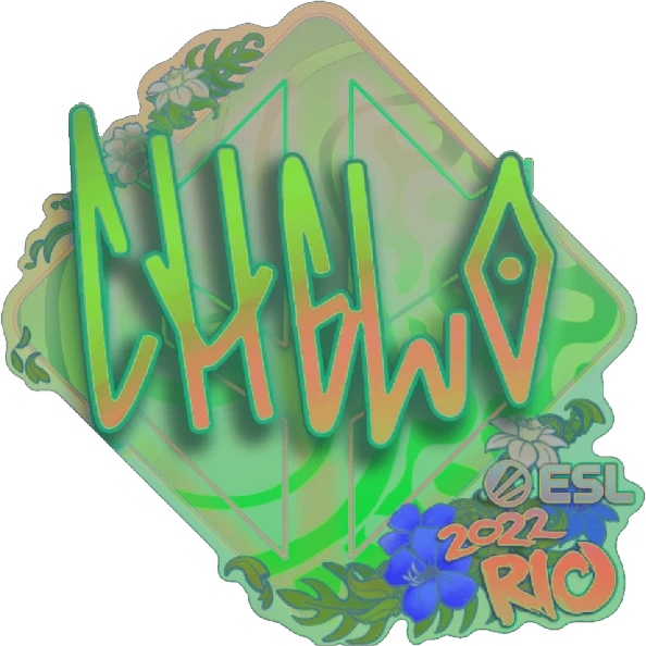 Sticker | chelo (Glitter) | Rio 2022