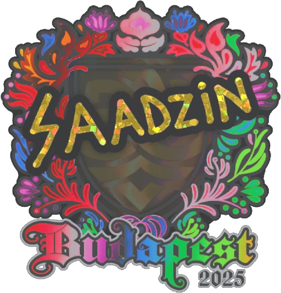 Sticker | saadzin | Budapest 2025