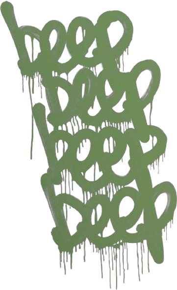 Sealed Graffiti | BEEP (Battle Green)