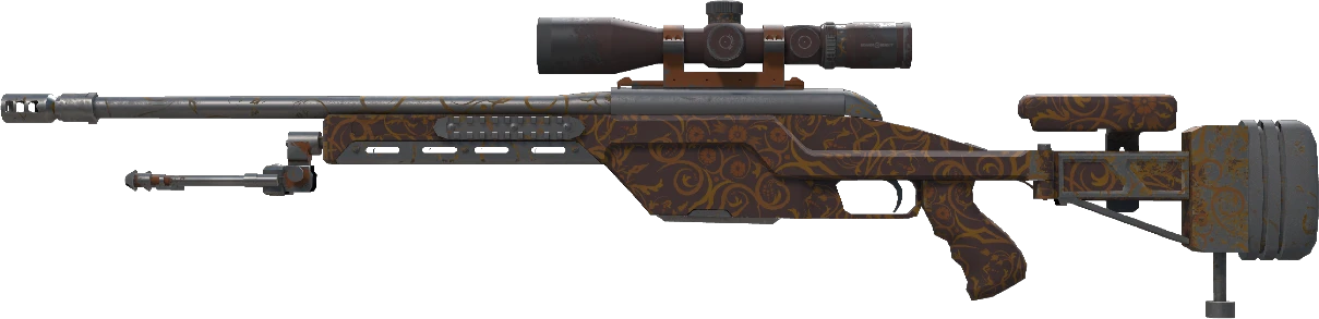 SSG 08 | Orange Filigree