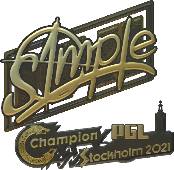 Sticker | s1mple | Stockholm 2021