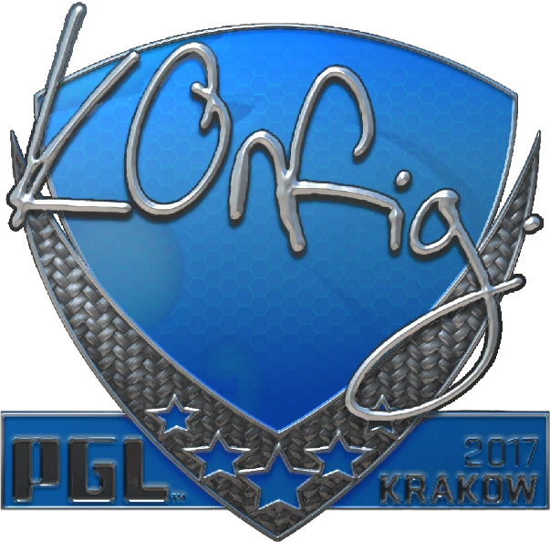 Sticker | k0nfig (Foil) | Krakow 2017