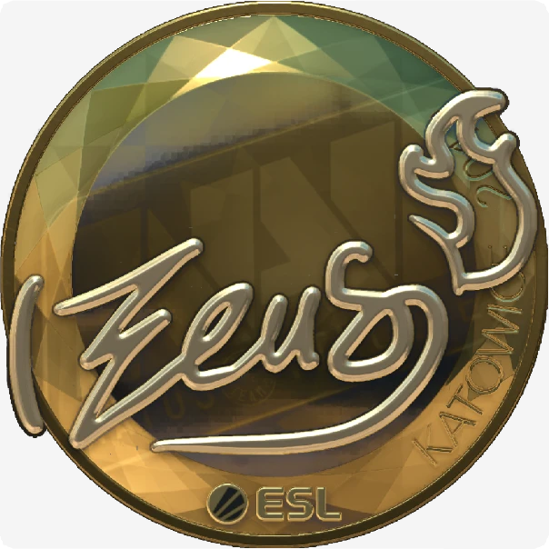 Sticker | Zeus | Katowice 2019