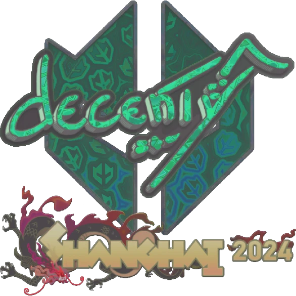 Sticker | decenty | Shanghai 2024