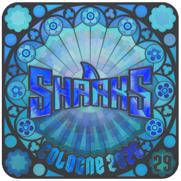 Sticker | Sharks Esports (Foil, Ranked) | Cologne 2026