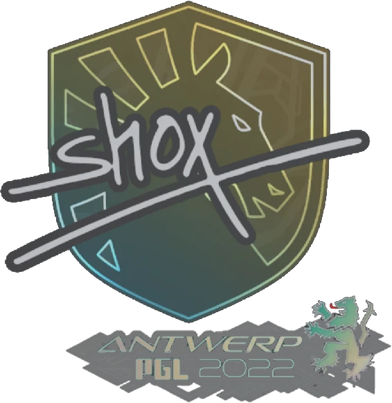Sticker | shox | Antwerp 2022