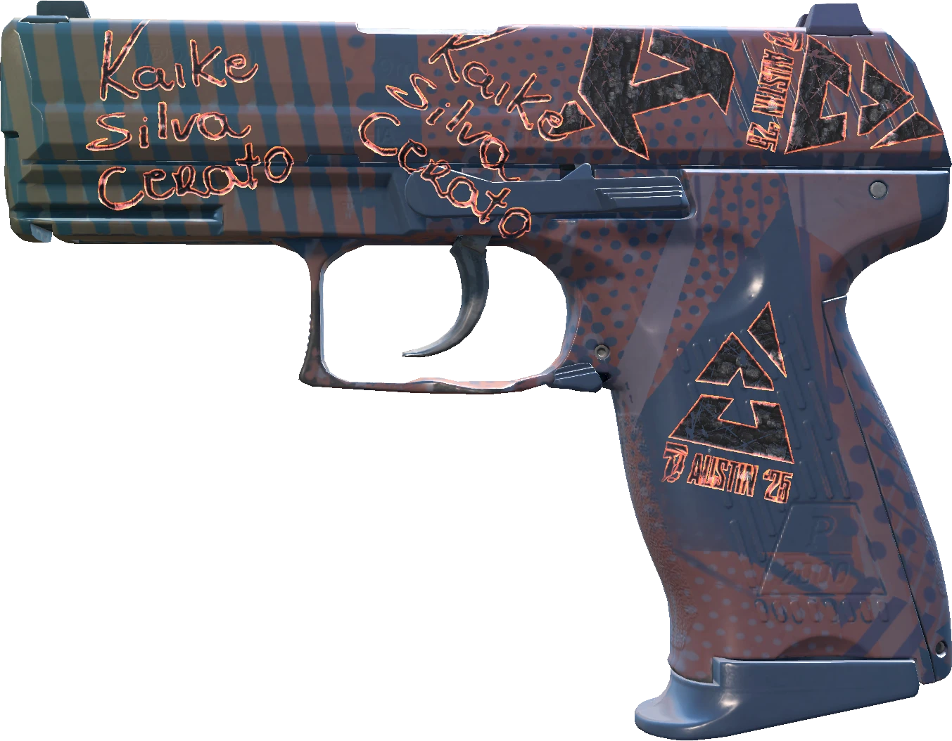 P2000 | Coral Halftone