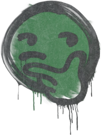 Sealed Graffiti | Thoughtfull (Jungle Green)