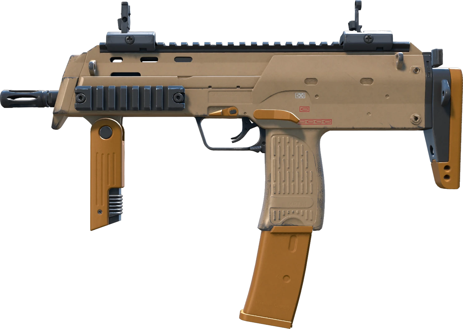 MP7 | Short Ochre