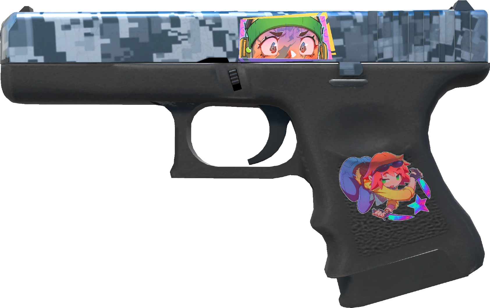 Glock-18 | Steel Disruption