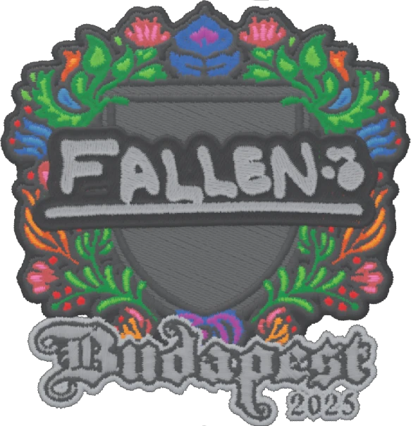 Sticker | FalleN (Embroidered) | Budapest 2025