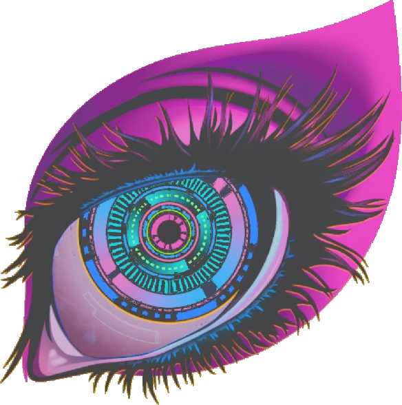 Sticker | Dystopian Gaze (Lenticular)