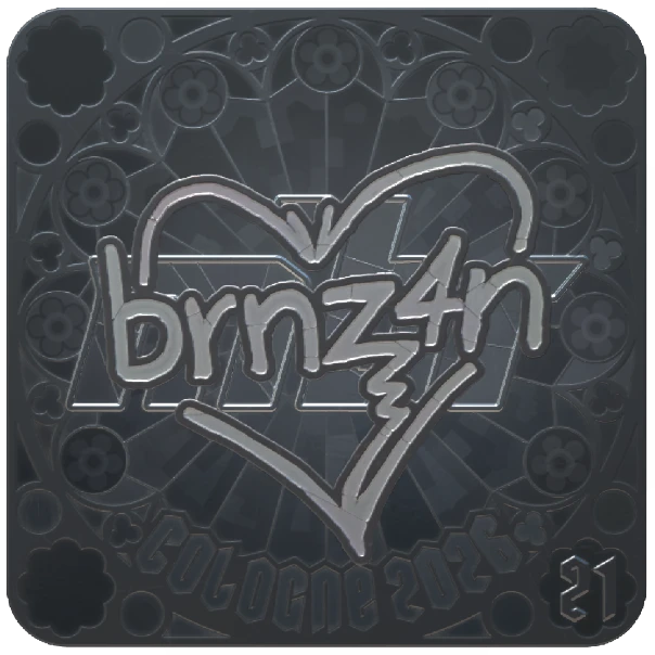 Sticker | brnz4n (Foil, Ranked) | Cologne 2026