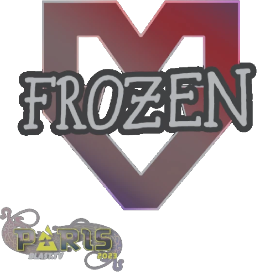 Sticker | frozen | Paris 2023