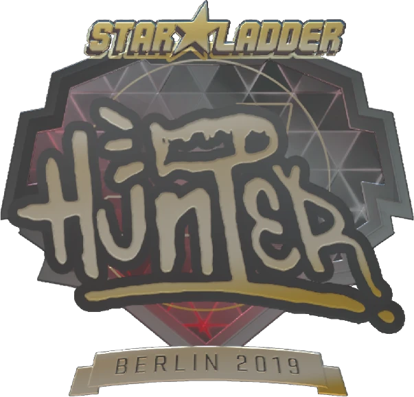 Sticker | huNter- (Foil) | Berlin 2019