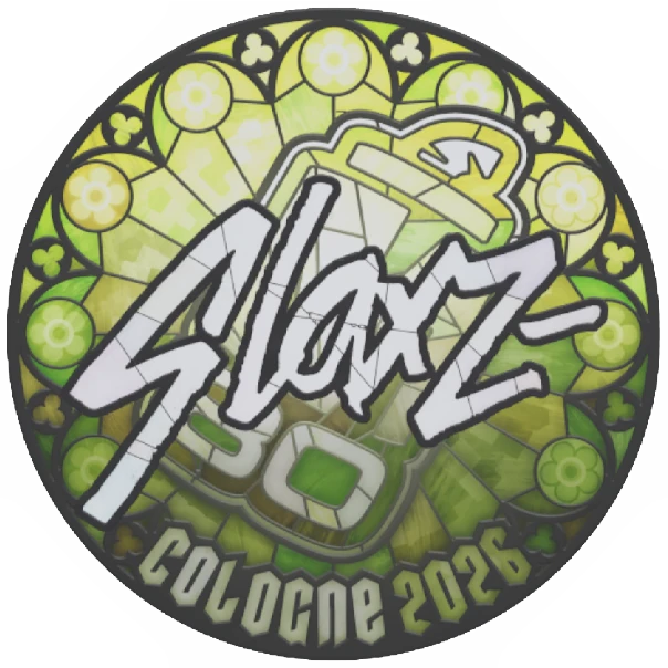 Sticker | slaxz- (Holo) | Cologne 2026