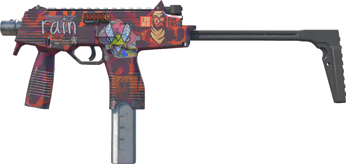 MP9 | Ruby Poison Dart