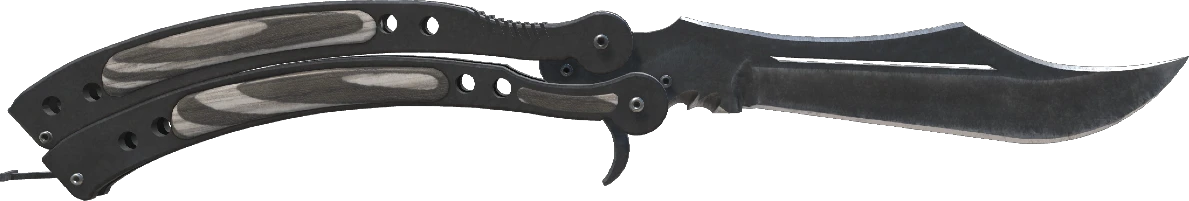 ★ Butterfly Knife | Black Laminate