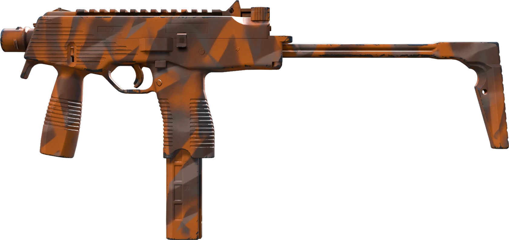 MP9 | Orange Peel