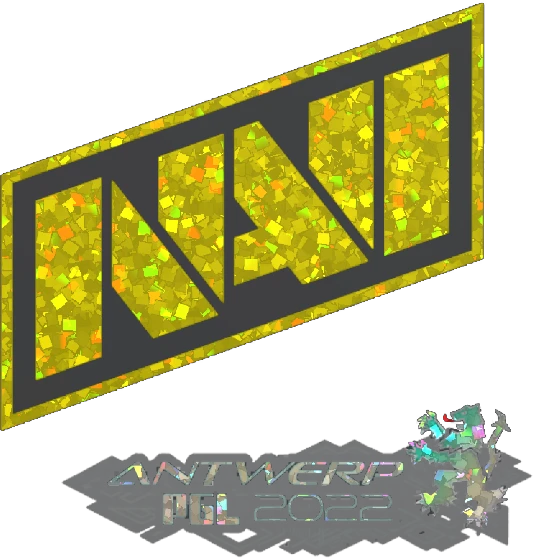 Sticker | Natus Vincere (Glitter) | Antwerp 2022