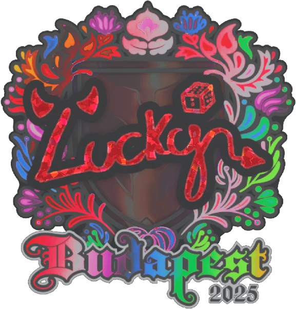 Sticker | Lucky | Budapest 2025