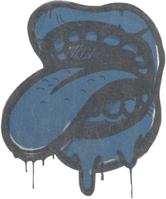 Sealed Graffiti | Eat It (Monarch Blue)