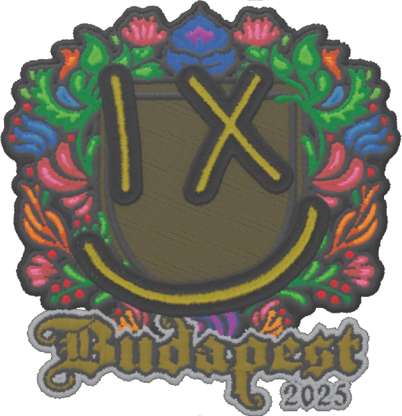 Sticker | lux (Embroidered) | Budapest 2025