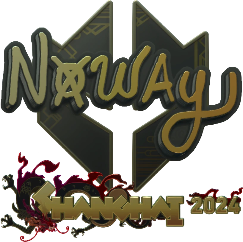 Sticker | noway | Shanghai 2024