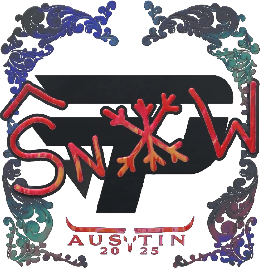 Sticker | snow (Holo) | Austin 2025
