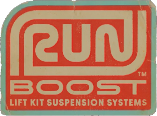Sticker | Run Boost Lift Kits