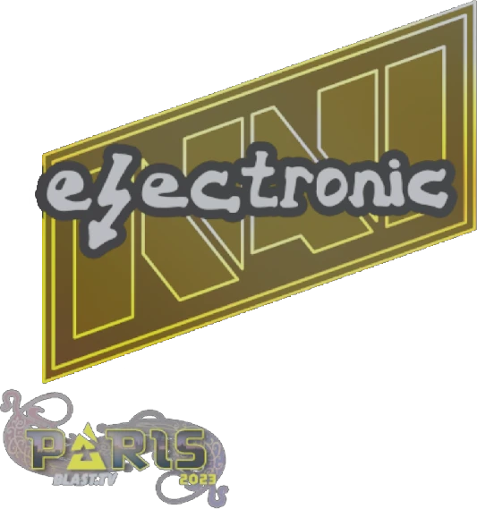 Sticker | electronic | Paris 2023