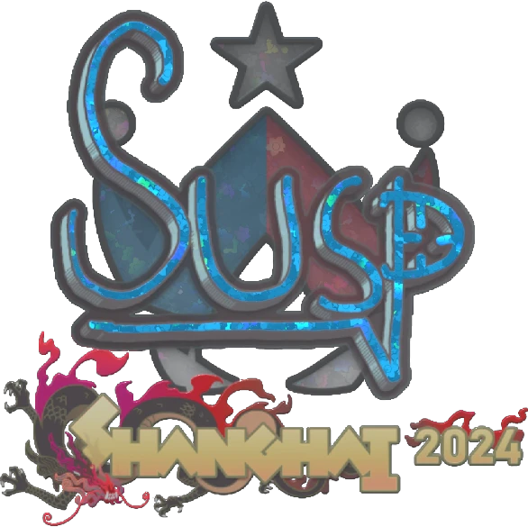 Sticker | susp (Holo) | Shanghai 2024