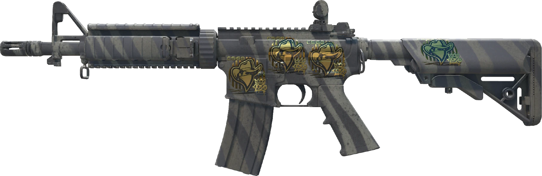 M4A4 | Faded Zebra