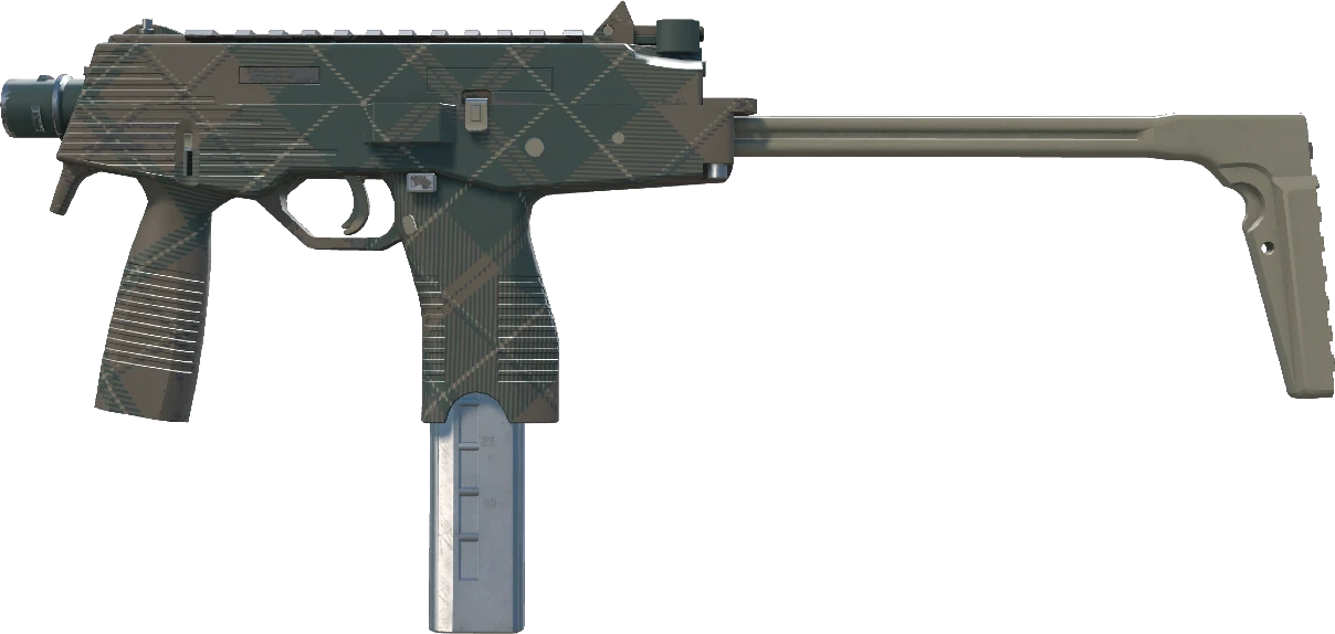 MP9 | Green Plaid