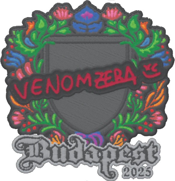 Sticker | venomzera (Embroidered) | Budapest 2025