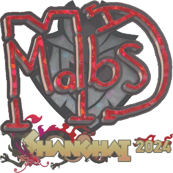 Sticker | malbsMd (Glitter) | Shanghai 2024