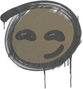 Sealed Graffiti | Smirk (Dust Brown)