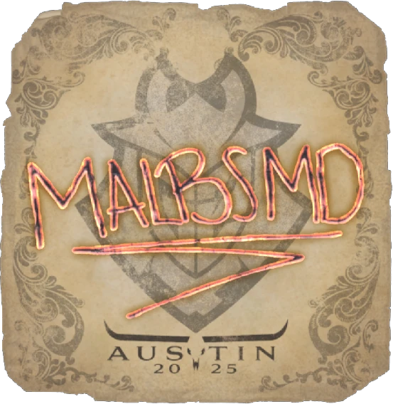 Sticker | malbsMd | Austin 2025