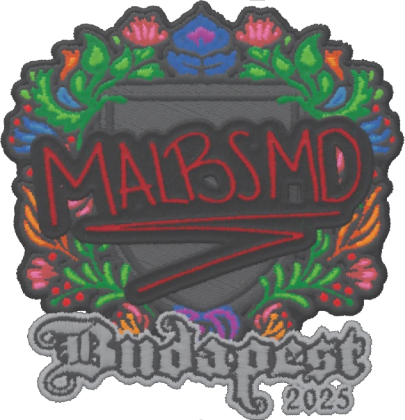 Sticker | malbsMd (Embroidered) | Budapest 2025