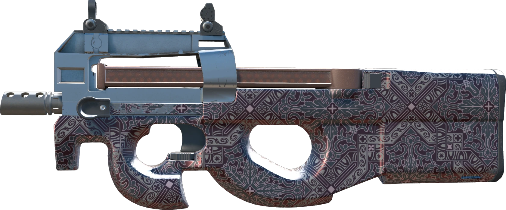 P90 | Baroque Red