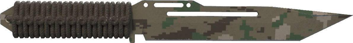 ★ Paracord Knife | Forest DDPAT
