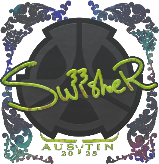 Sticker | Swisher | Austin 2025
