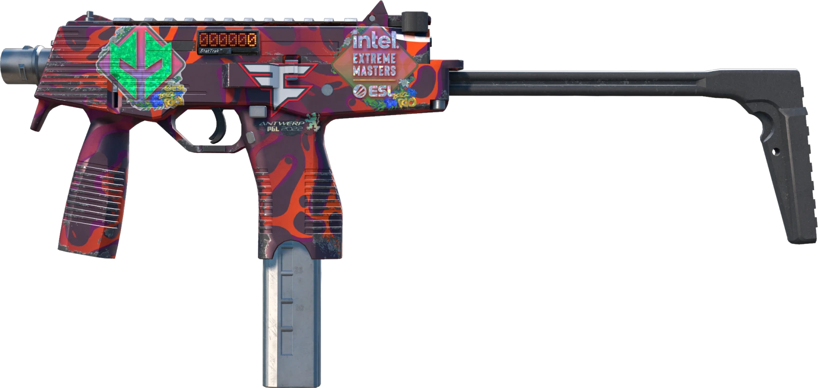 MP9 | Ruby Poison Dart