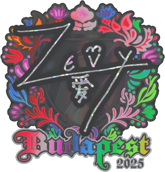 Sticker | zevy | Budapest 2025
