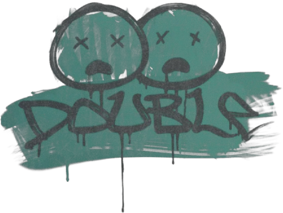 Sealed Graffiti | Double (Frog Green)
