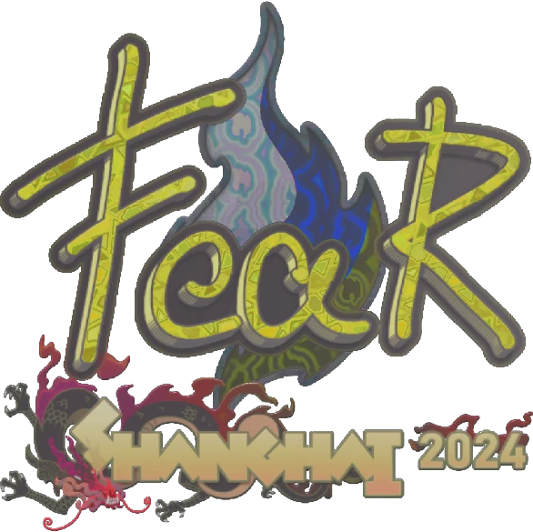 Sticker | fEAR (Gold) | Shanghai 2024