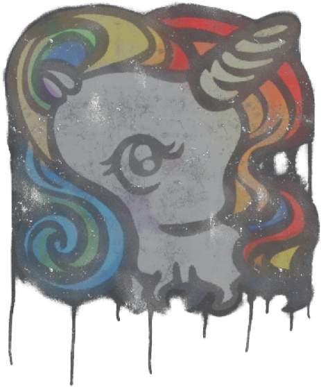 Sealed Graffiti | Unicorn
