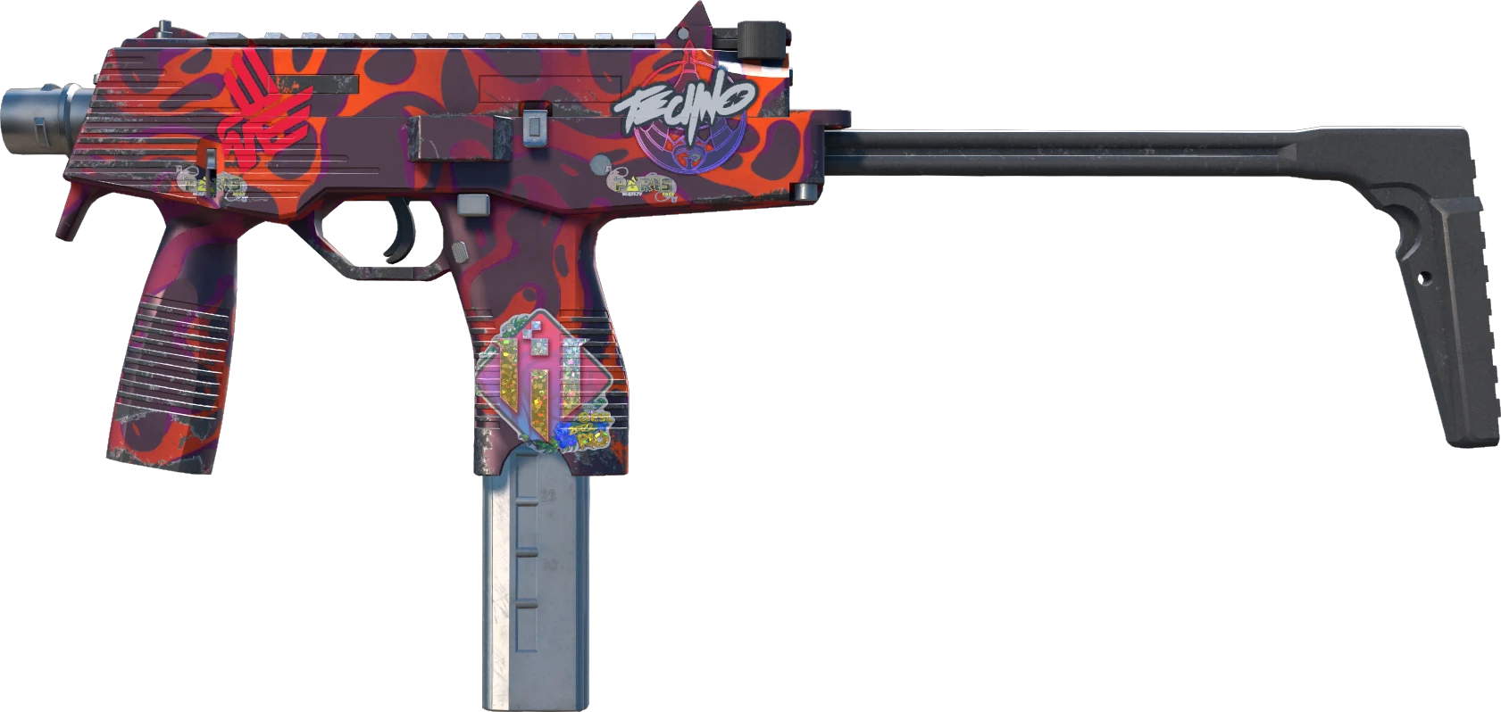 MP9 | Ruby Poison Dart