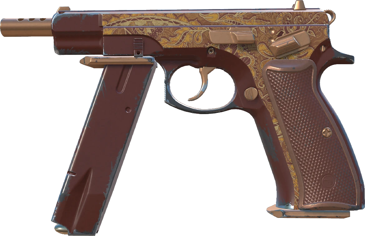 CZ75-Auto | Honey Paisley